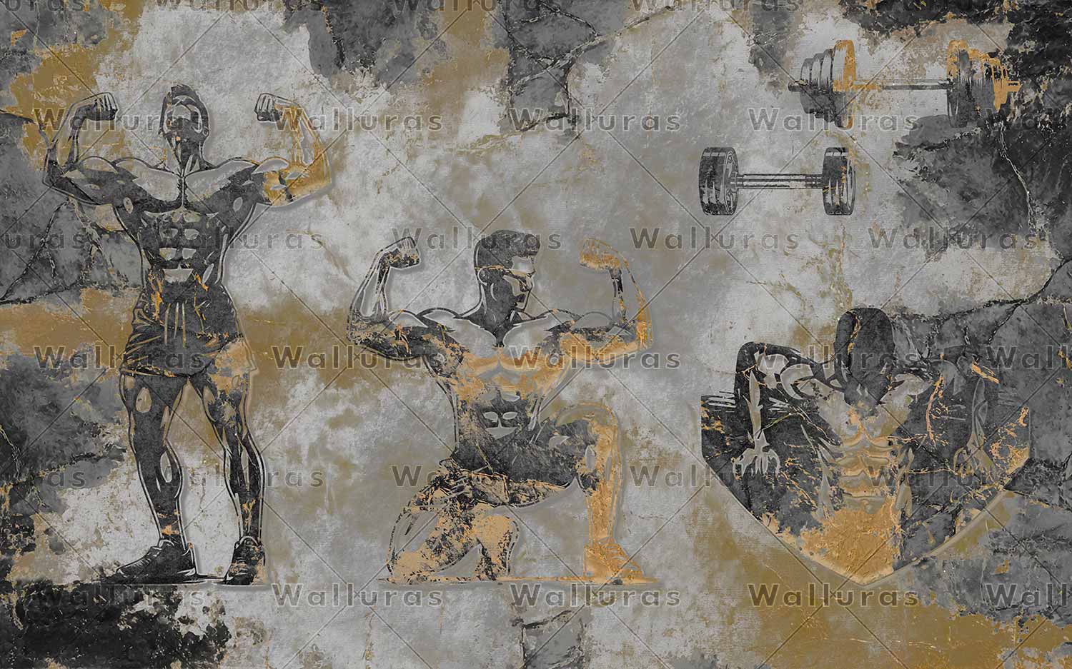 کاغذ دیواری باشگاه W10121