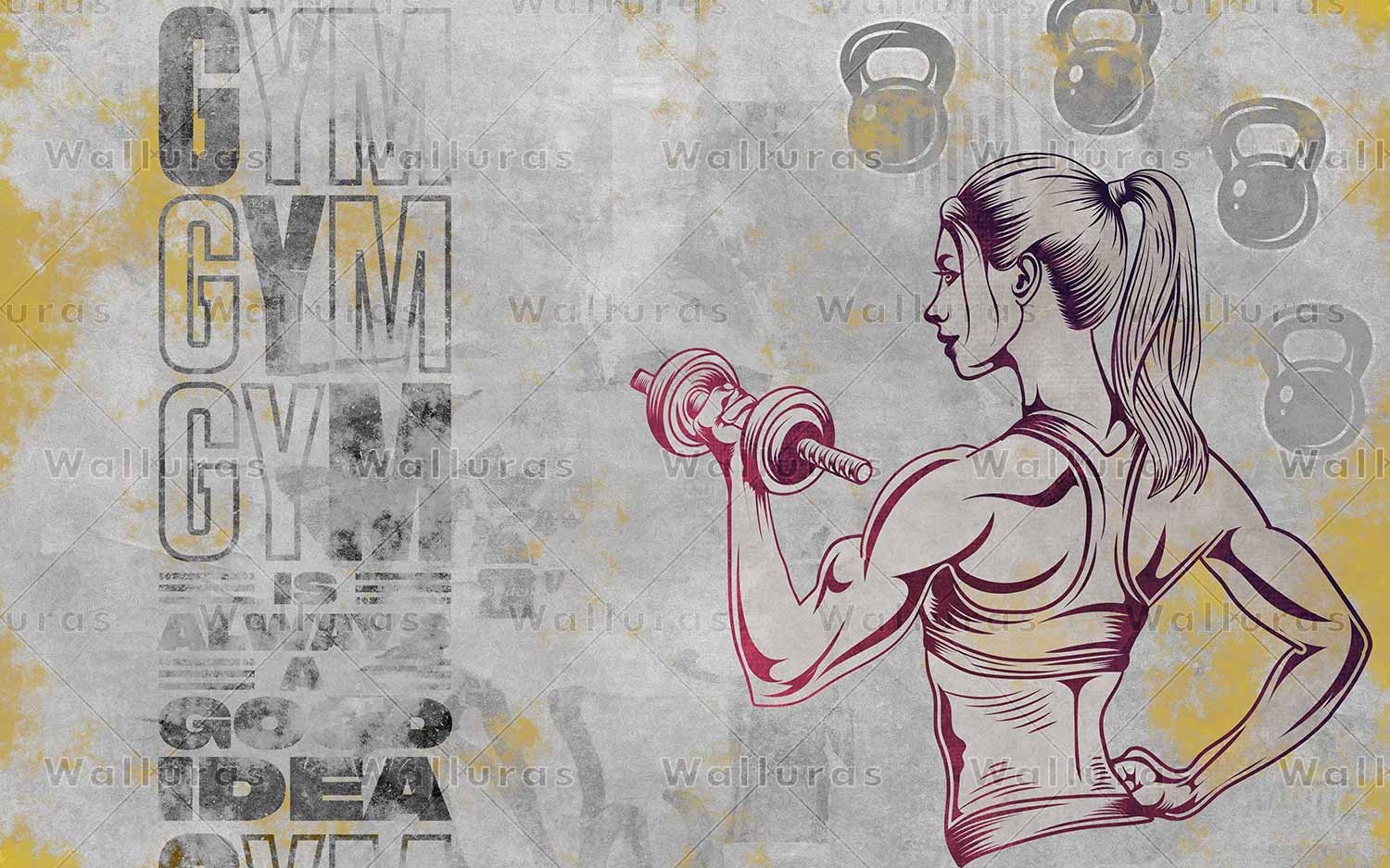 کاغذ دیواری باشگاه W10130