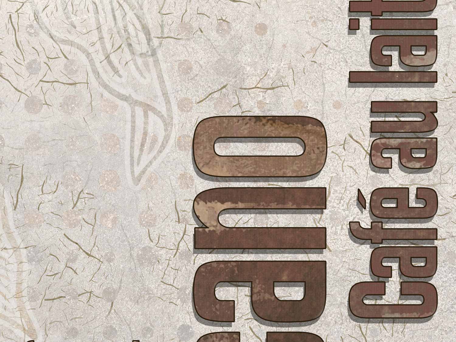 کاغذ دیواری کافی شاپ W10161