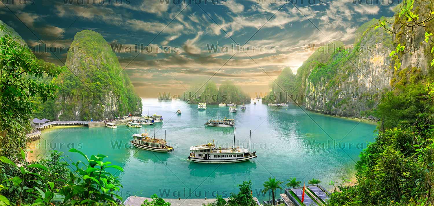 کاغذ دیواری طبیعت W10323
