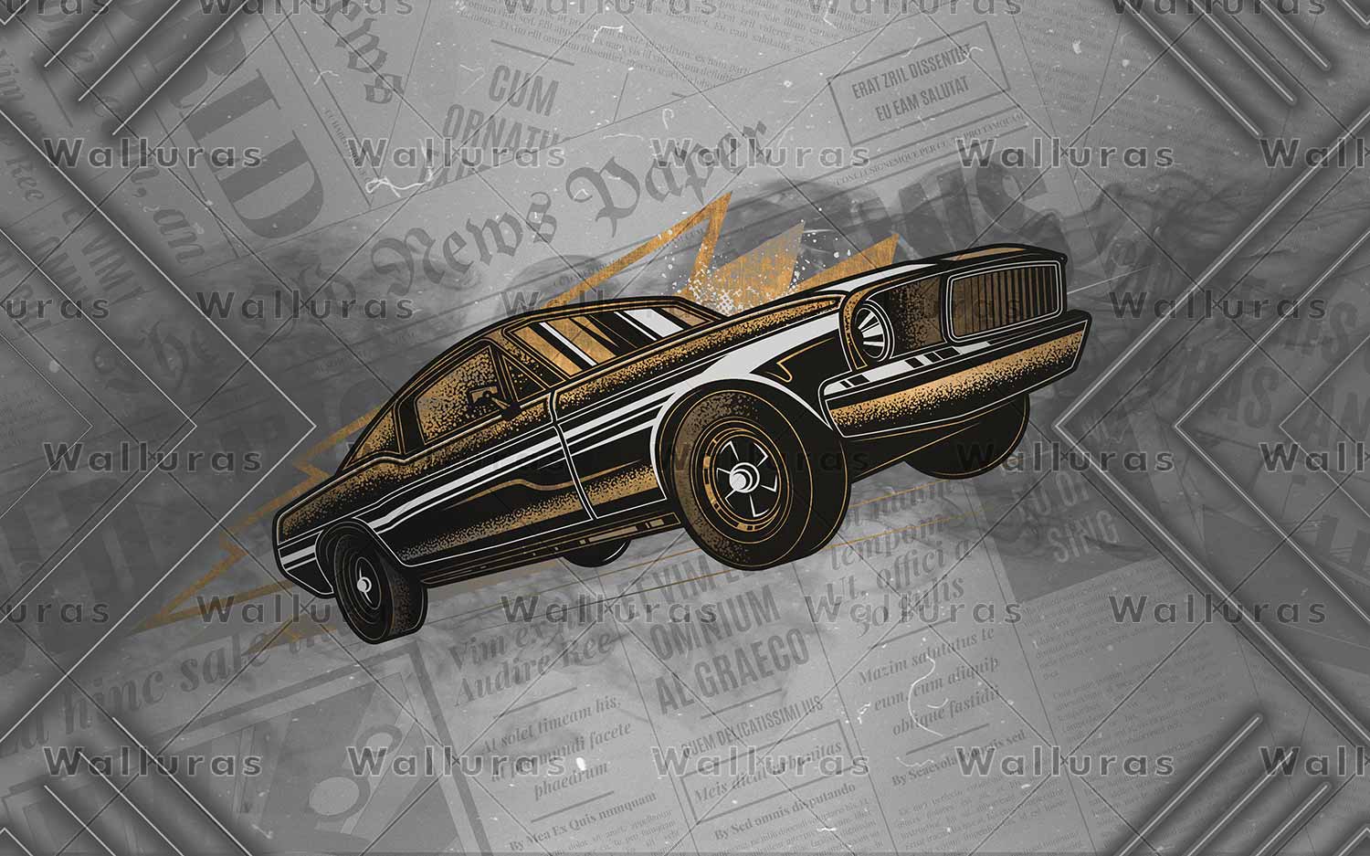 کاغذ دیواری ماشین W10031