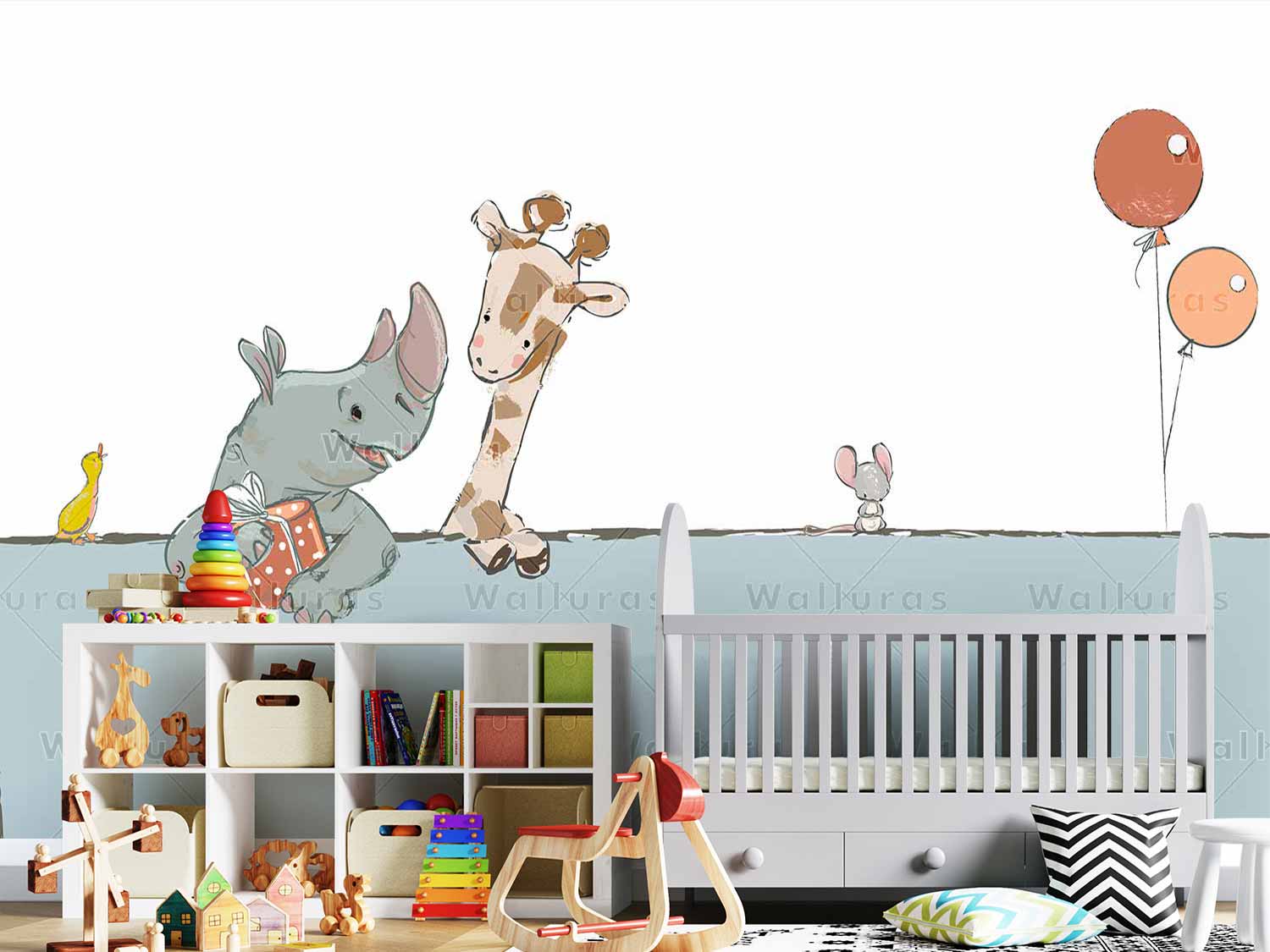 کاغذ دیواری کودک W10070