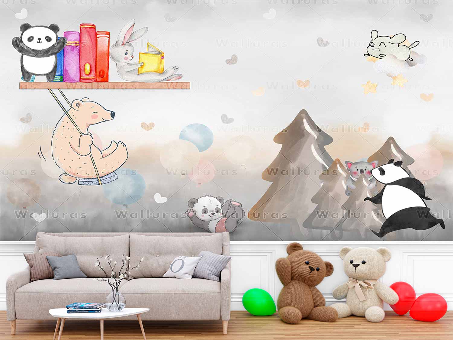 کاغذ دیواری کودک W10280