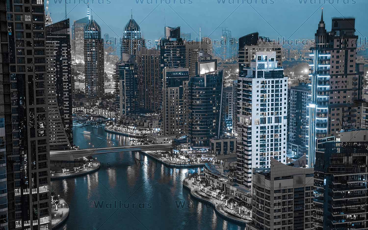 کاغذ دیواری شهر W10189