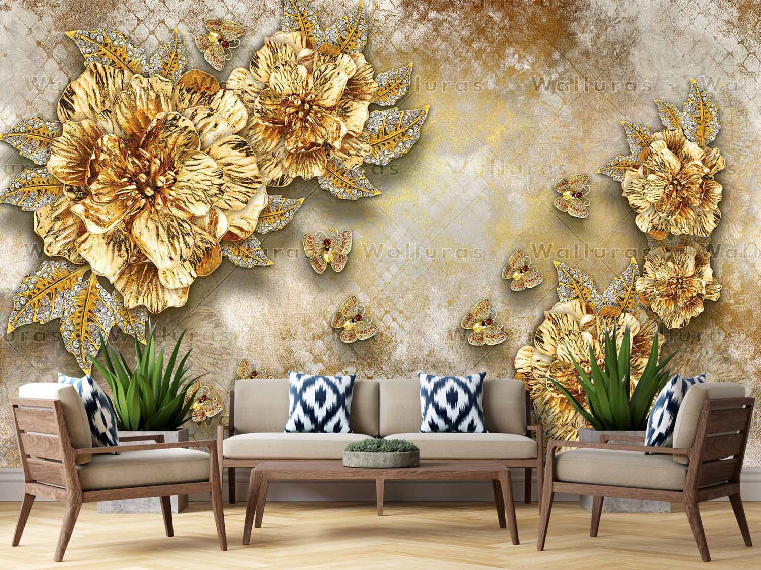 کاغذ دیواری سه بعدی W10289
