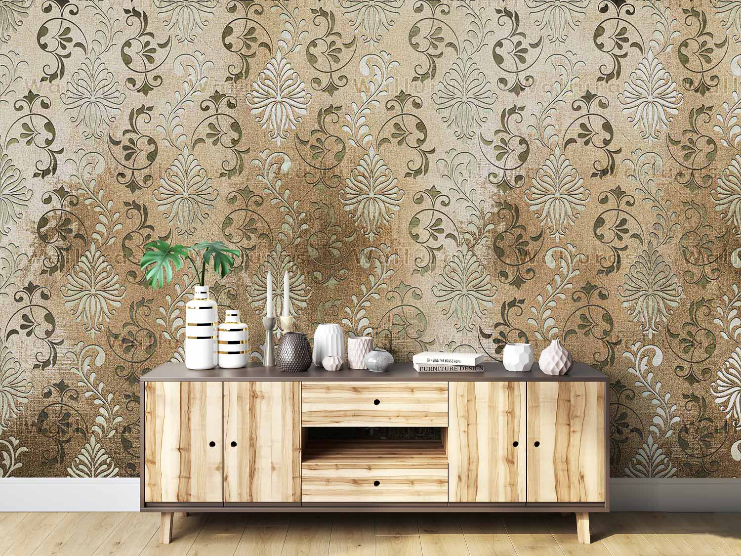 کاغذ دیواری کلاسیک W10324