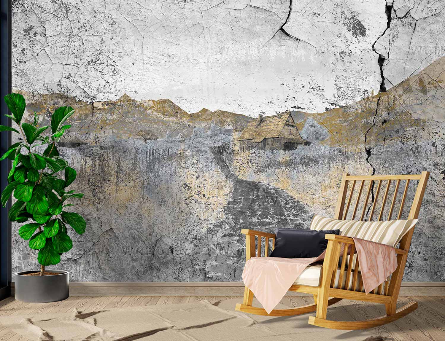 کاغذ دیواری مدرن W10248