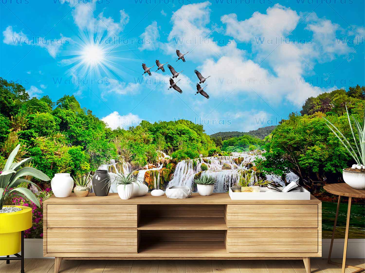 کاغذ دیواری طبیعت W10319