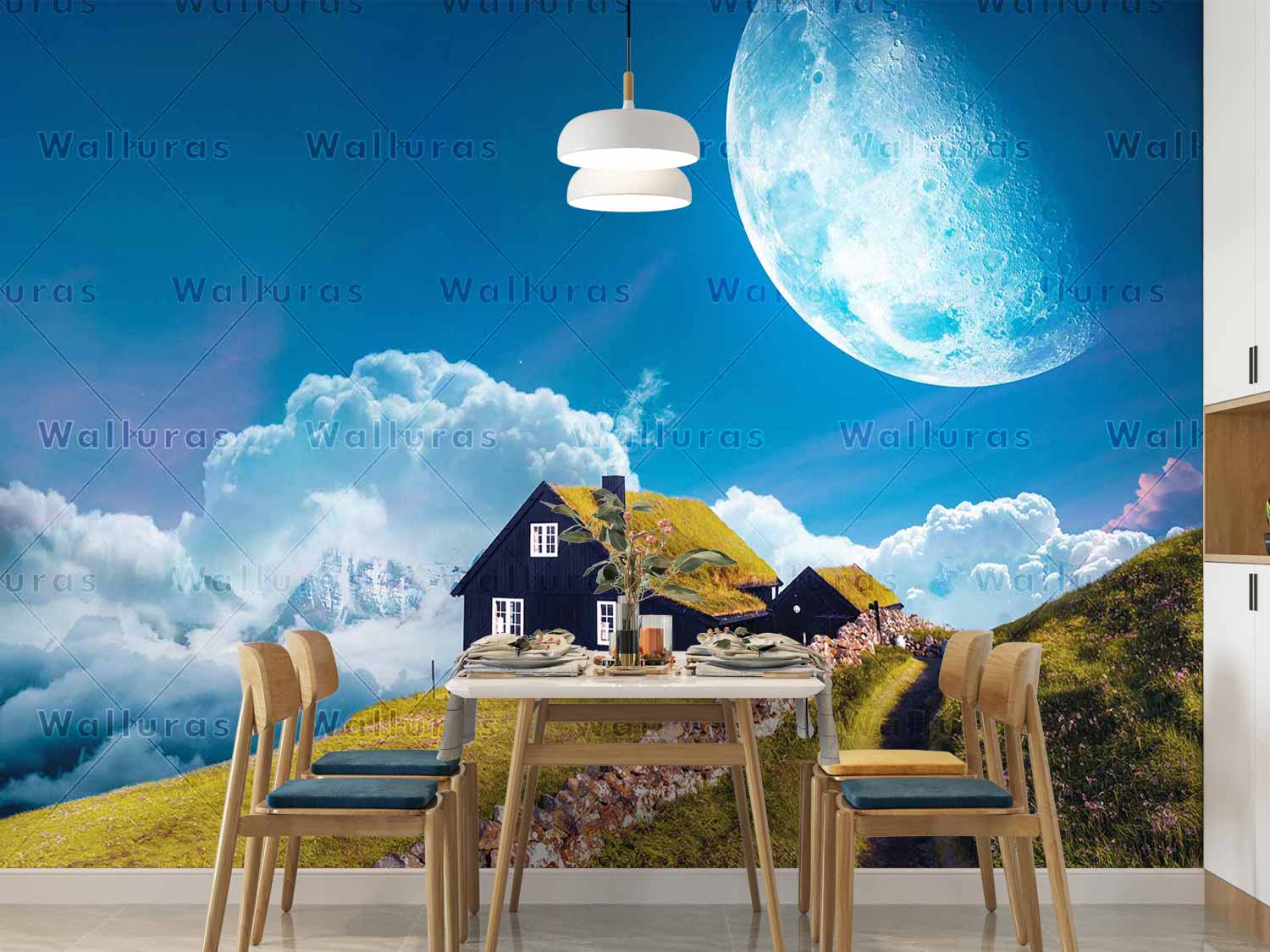 کاغذ دیواری طبیعت W10321