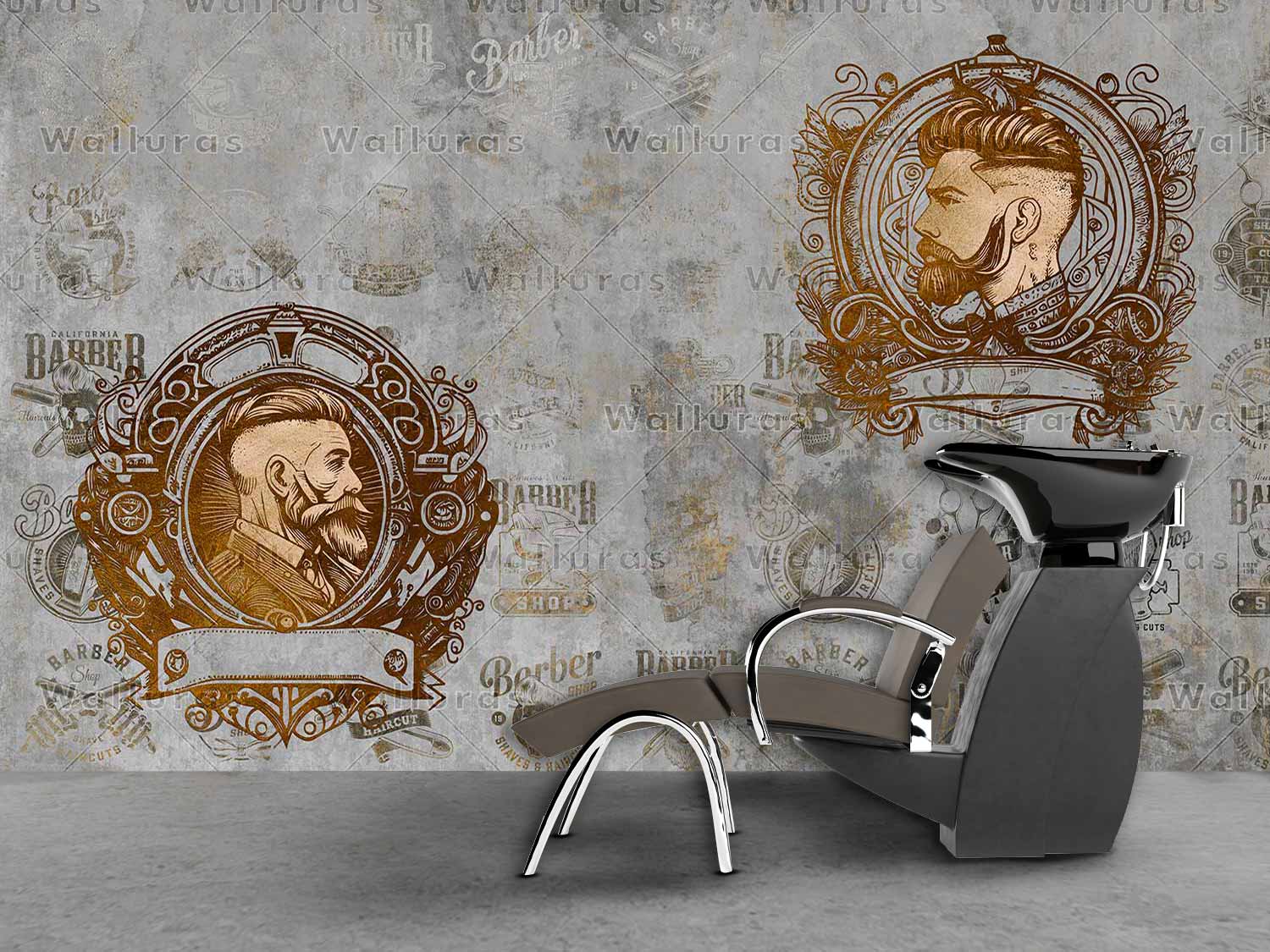 کاغذ دیواری آرایشگاه W10205