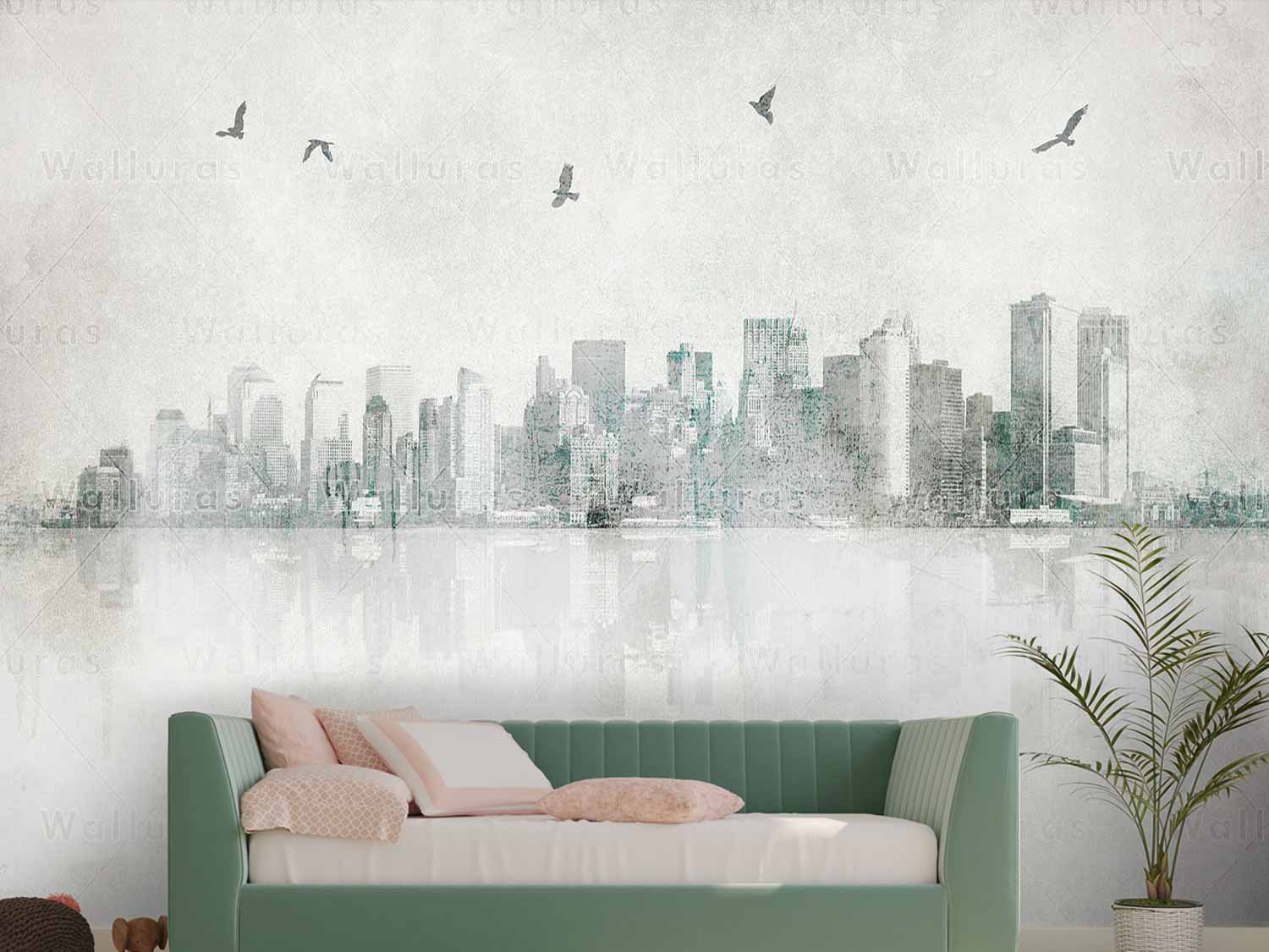 کاغذ دیواری شهر W10033
