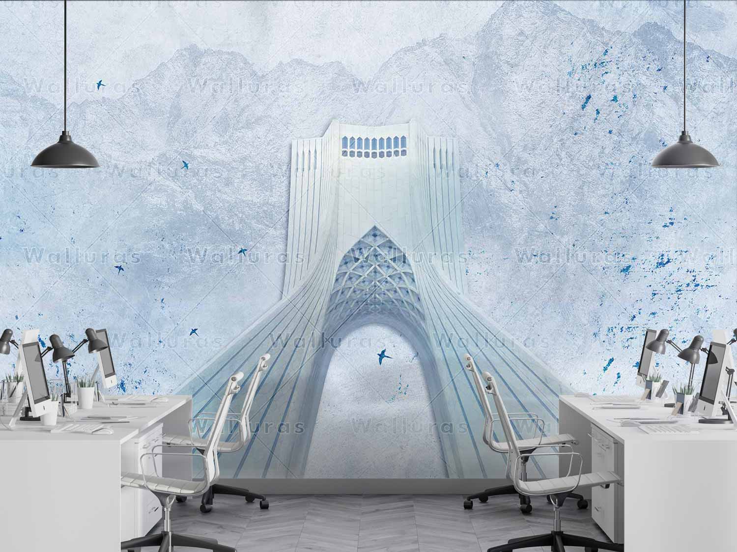 کاغذ دیواری شهر W10077