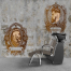 کاغذ دیواری آرایشگاه W10205